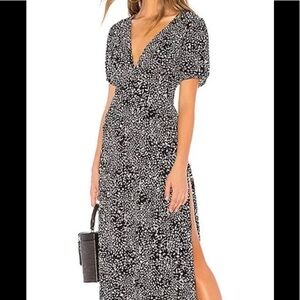 FREE People Black Combo Long Dress‎  $168 size 2 & 4